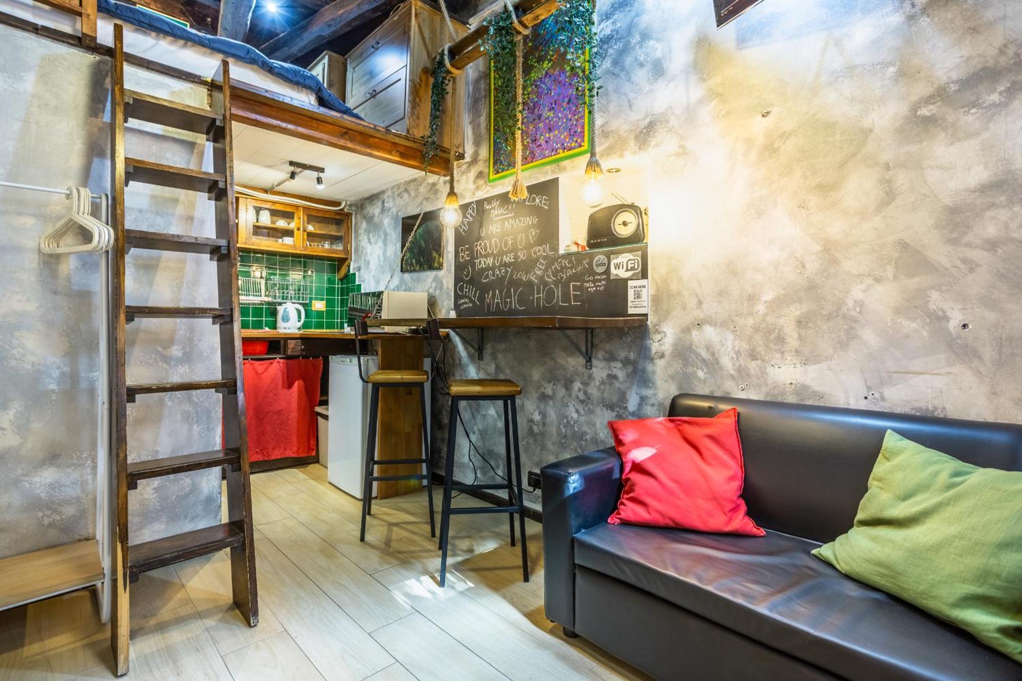 The Magic Hole Apartment Rome Bagian luar foto