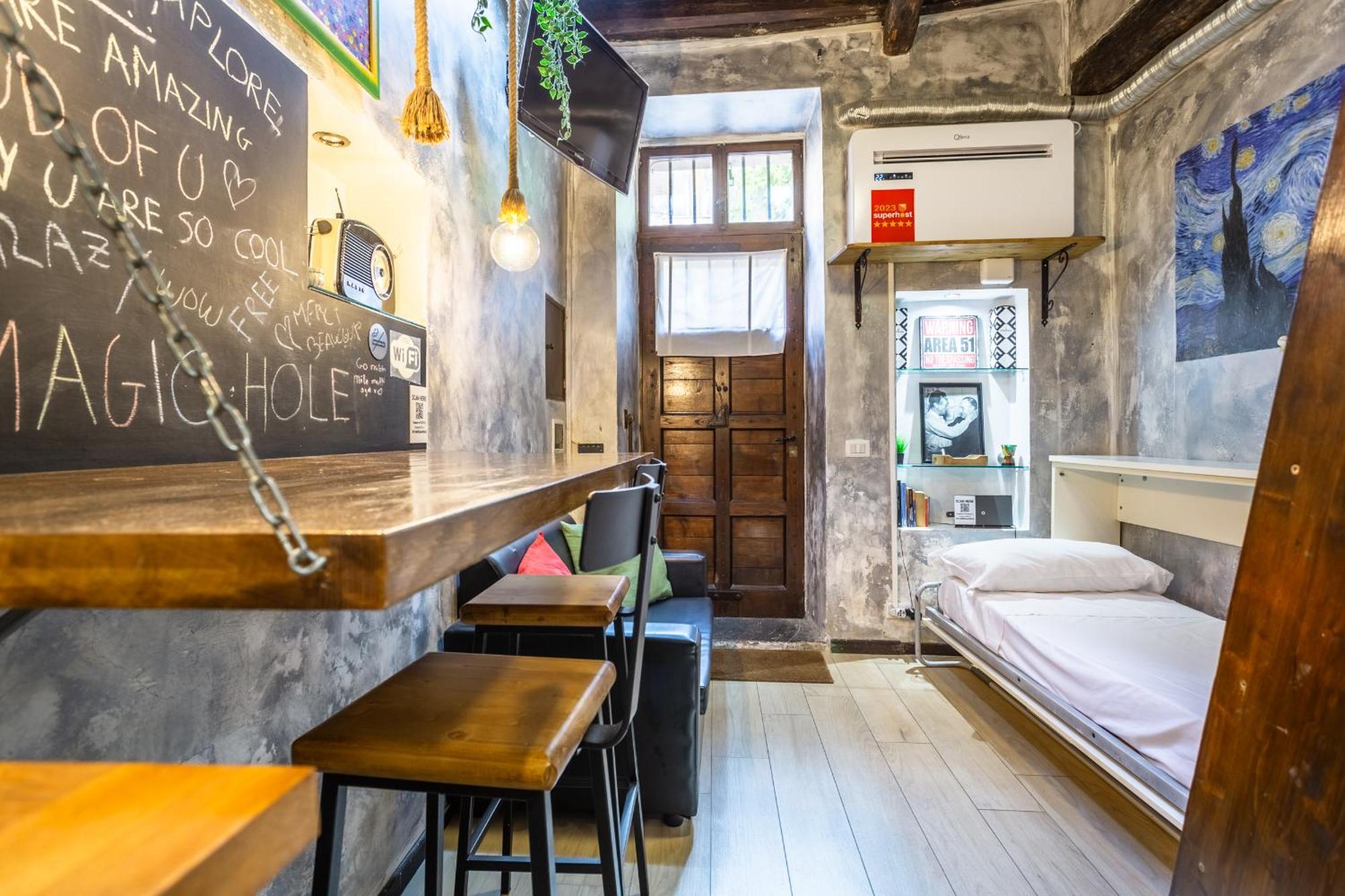 The Magic Hole Apartment Rome Bagian luar foto